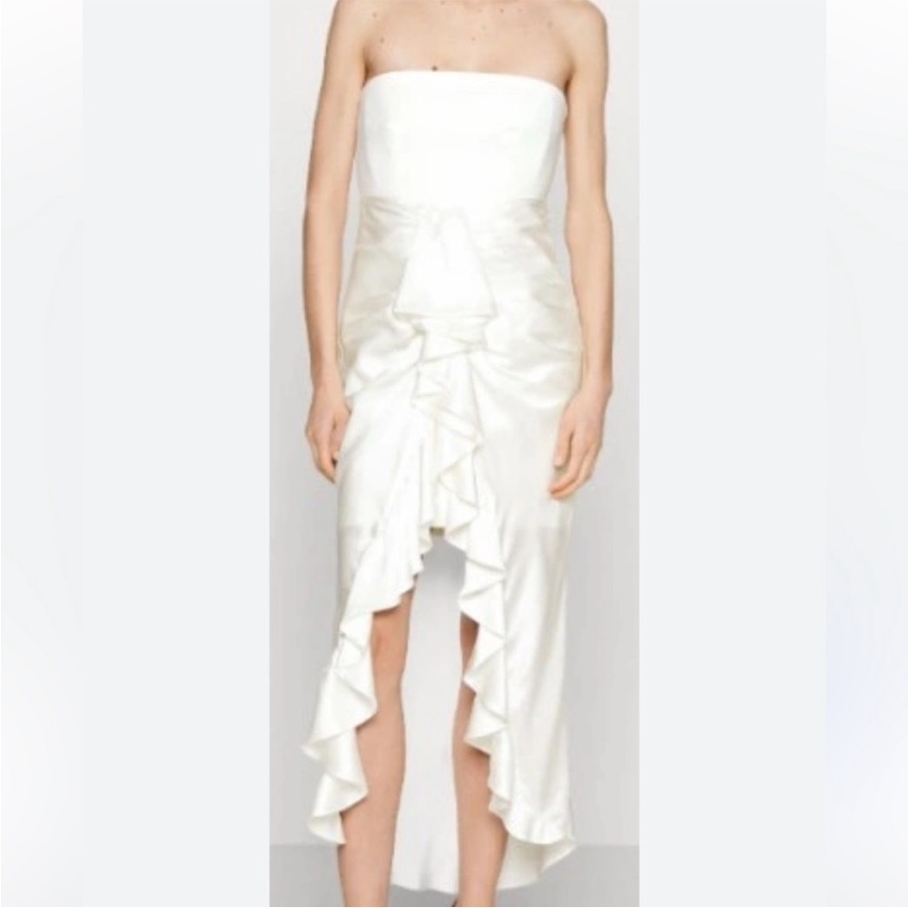 Cinq a Sept Elegant Ivory Event Dress Size S NWT
